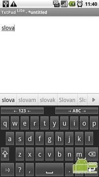 斯洛伐克软键盘截图