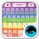 Watercolor Rainbow Keyboard